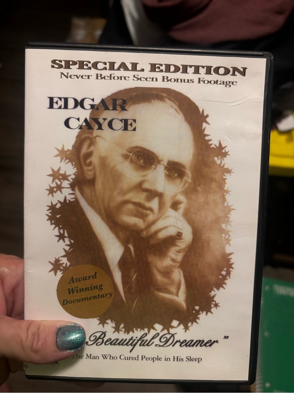 Edgar Cayce Special Edition DVD - Brown & White